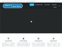 Tablet Screenshot of multinfra.net